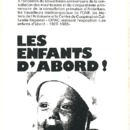 Dossier de présentation Les Enfants d'abord. [Exposition] Cirac, 1988